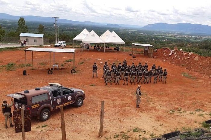Companhia Independente de Policia Militar realiza cerimônia de encerramento de curso tático operacional em Livramento