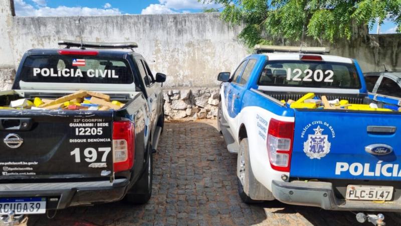 Maconha apreendida em Ibiassucê é incinerada pela Polícia Civil