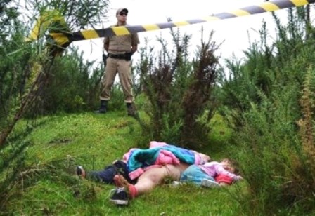 Mulher é estuprada com a filha nos braços na Serra Catarinense