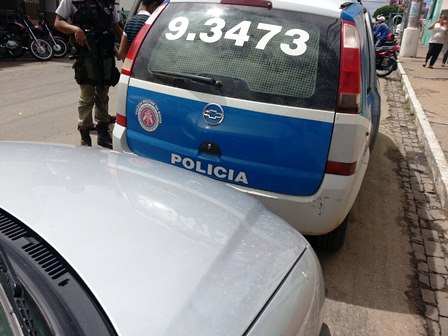 Bandidos agem no centro da cidade e assaltam correspondente bancário da Caixa Econômica Federal