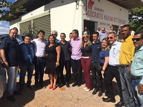 Terezinha Baleeiro recepciona Rui Costa