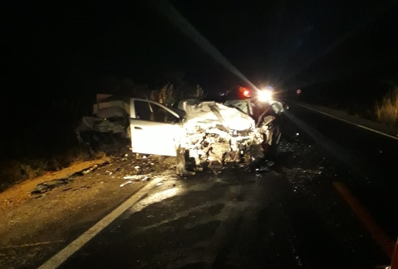 Acidente grave deixa duas vítimas fatais na BR-030, entre Caetité e Guanambi
