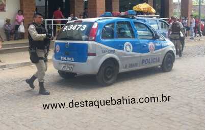 Bandidos em um veículo disparam contra Vigilantes da Empresa Magnesita 