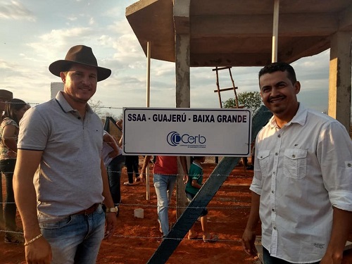 Sistema Simplificado de Abastecimento é entregue pelo governo de Guajeru à comunidade da Baixa Grande 