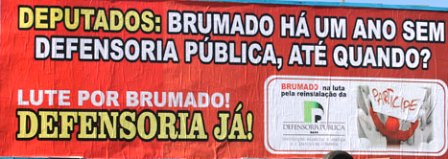 Reinstalação da Defensoria Pública, comissão se manifesta e candidatos agradecem pela dica
