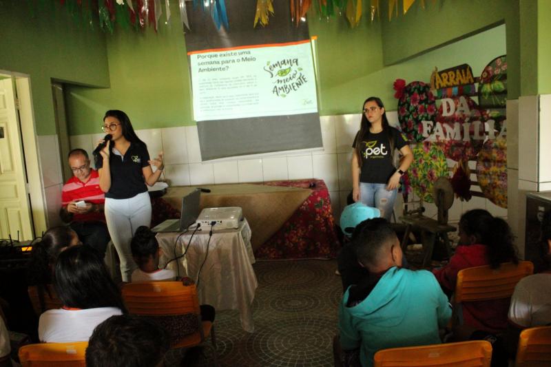 Prefeitura de Guajeru realizou ações sobre proteção do meio ambiente aos alunos das escolas
