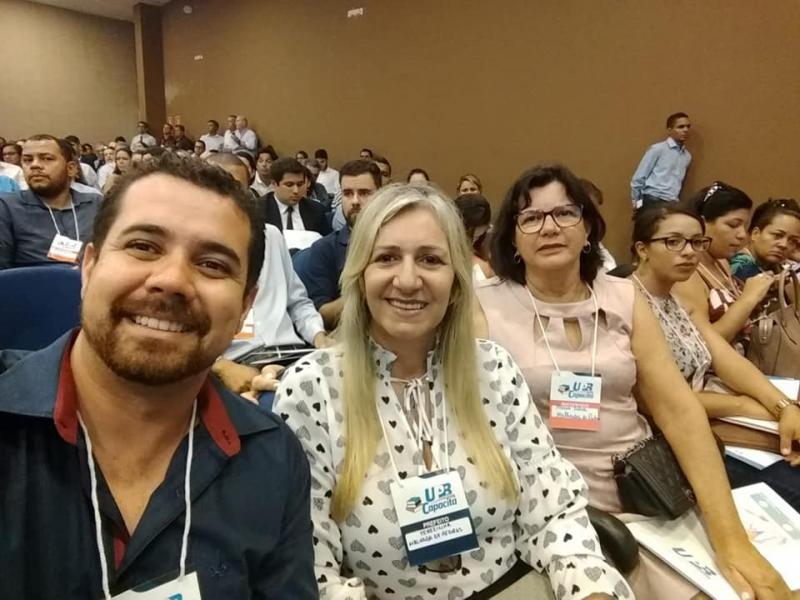 Prefeita e Secretários de Malhada de Pedras participam de captação promovida pela UPB