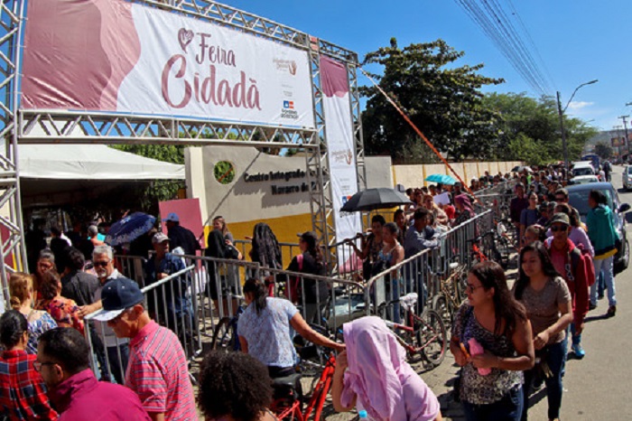 Feira Cidadã atende 15 mil pessoas em Vitória da Conquista nesta quarta-feira (31)
