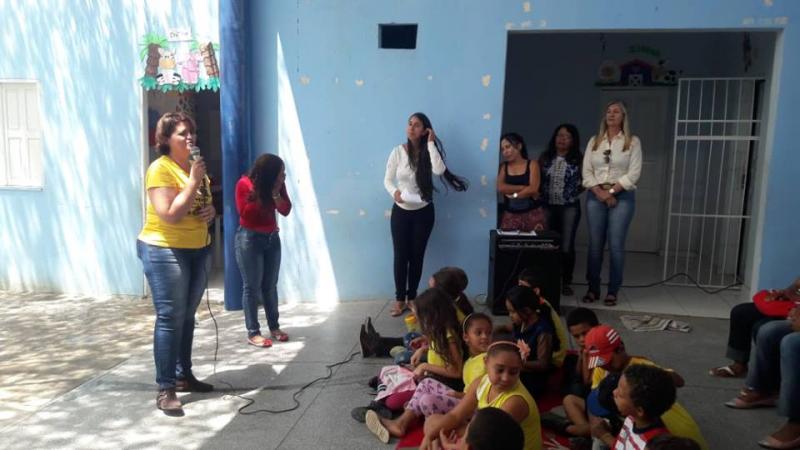 Malhada de Pedras: Escola José de Alencar, na comunidade de Empoeira, receberá parque de diversões e cisterna