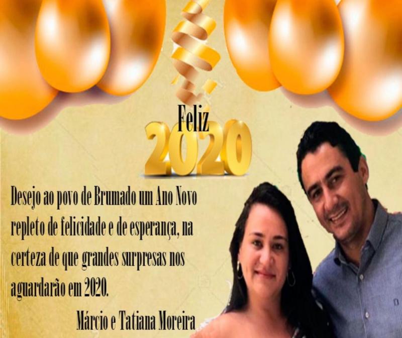 Mensagem de Márcio Moreira aos brumadenses