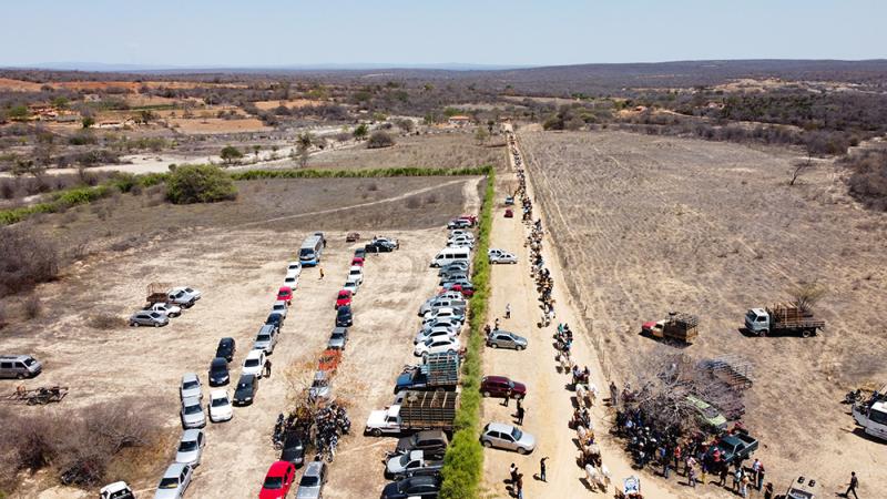 Deputado Zé Raimundo prestigia Festa de Carro de Boi na zona rural de Rio do Antônio