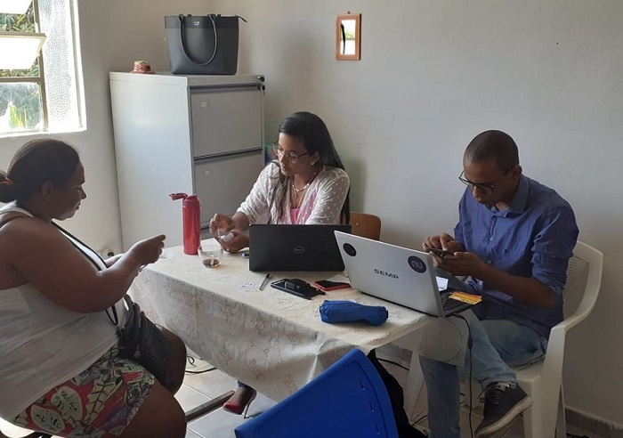 Mutirão é realizado na sede do Conselho Tutelar em Aracatu