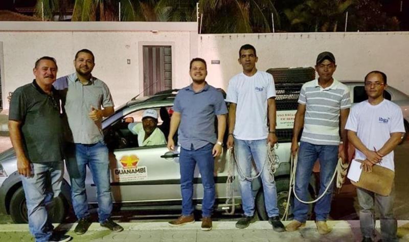 Governo de Guanambi recolhe cães de rua e faz encaminhamento para o Centro de Controle de Natalidade