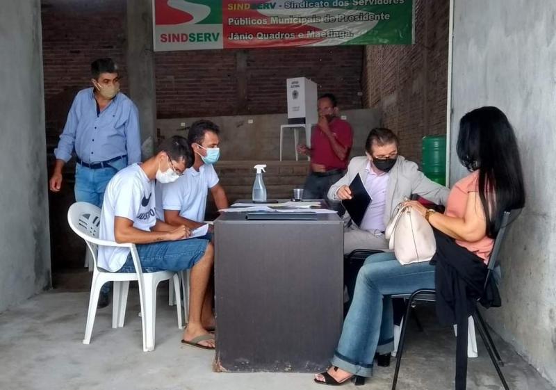 Votos branco/nulos são maioria em eleições do SINDSERV PJQ/MAETINGA