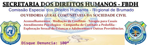 Brumado: Secretaria dos Direitos Humanos informa os horários e dias de Atendimento