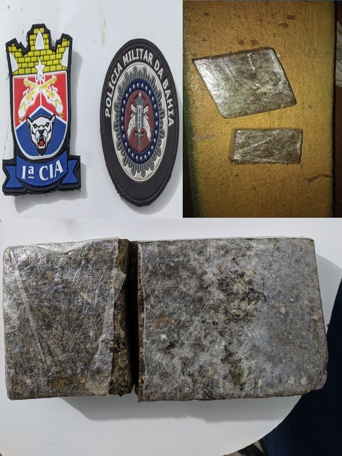 Polícia militar flagra duas mulheres com meio quilo de maconha na rodoviária de Guanambi