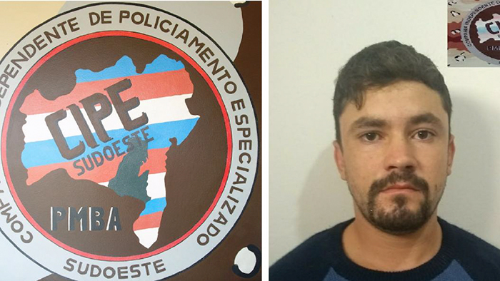 Homem com mandado de prisão em aberto é preso pela Cipe Sudoeste