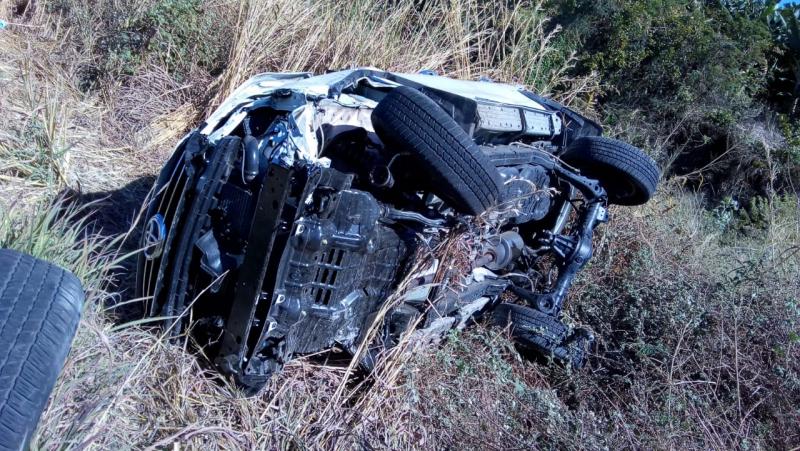 Empresário Brumadense sofre grave acidente após veículo capotar próximo a Bom Jesus da Lapa