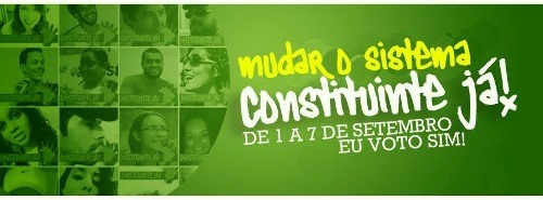 Passeata em prol da Reforma do Sistema Político