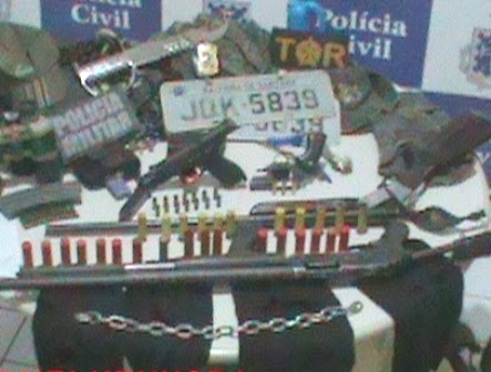 Castro Alves: Quatro bandidos morrem em troca de tiros com a Polícia, um era Policial Militar