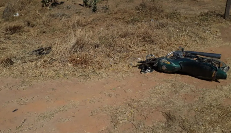 Motociclista fica gravemente ferido após acidente na  BA-612 em Guanambi