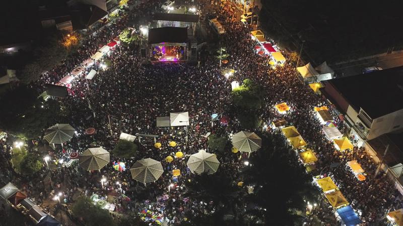Uma multidão comparece nos festejos do aniversário de Brumado, na última noite houve recorde de público