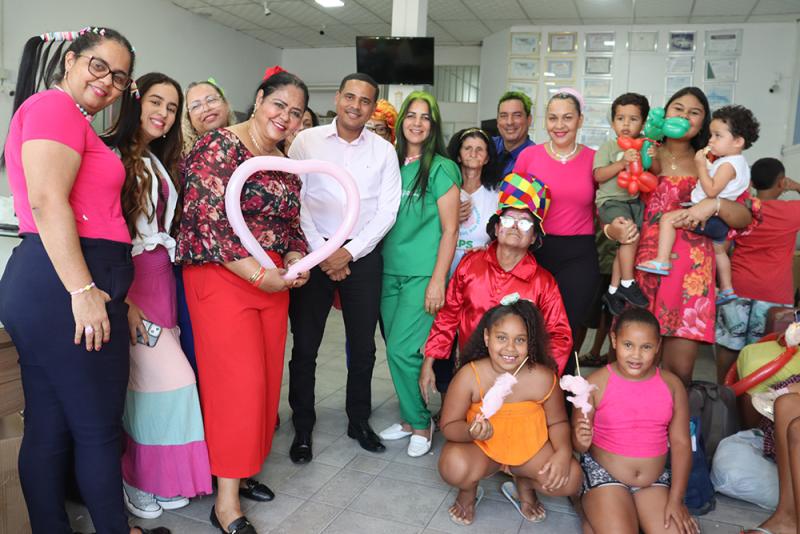 Distribuição de brinquedos, guloseimas e muitas brincadeiras marcaram o Dia das Crianças na Pax Nacional