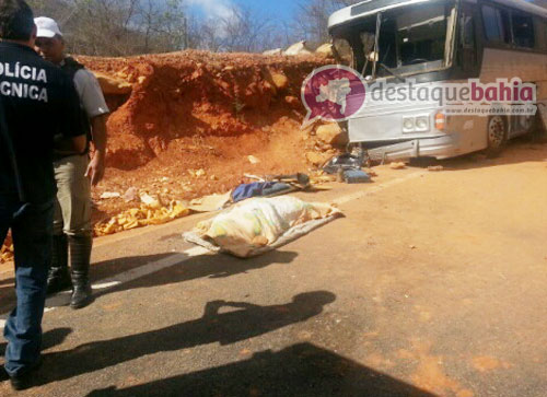 Um morto e dezenas de feridos em acidente com ônibus entre Rio de Contas e Jussiape