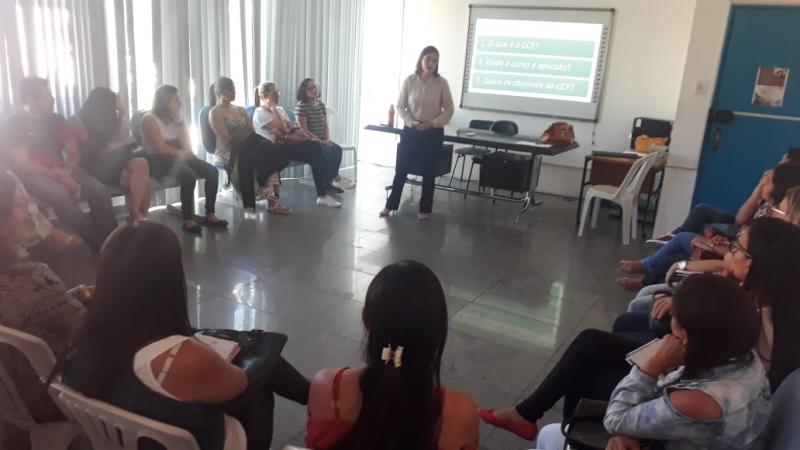 Centro Judiciário de Solução Consensual de Conflitos Realiza palestra para enfermeiros do município