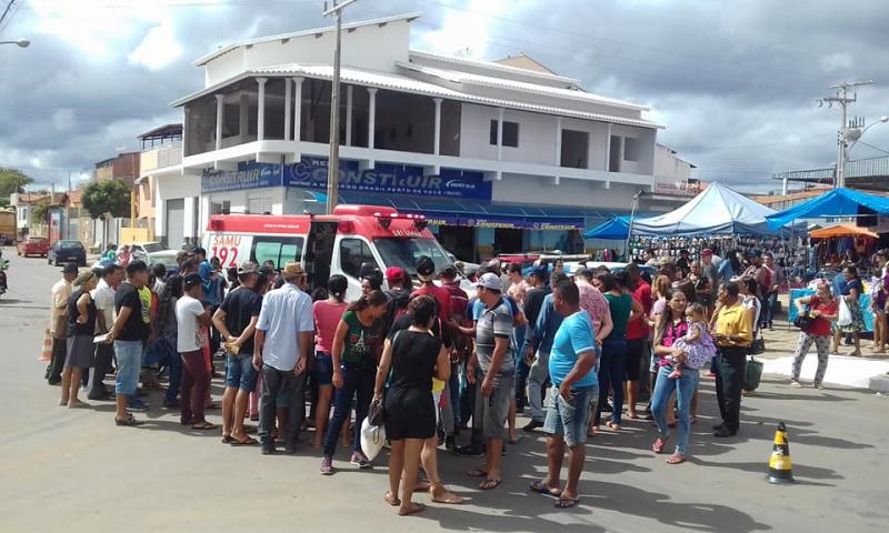 Maio Amarelo: Blitz e simulação de acidente é realizada no Centro de Maetinga