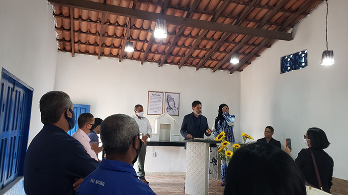 BRUMADO: Grupo Pax Nacional entrega a Capela do Cemitério Municipal Santa Inês toda reformada