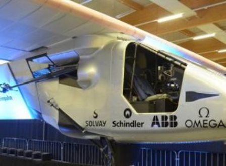 Avião movido a energia solar dará volta ao mundo