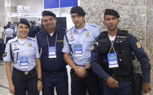 Guardas municipais brumadenses participaram do 'XXIV Congresso Nacional das Guardas Municipais' em Vila Velha