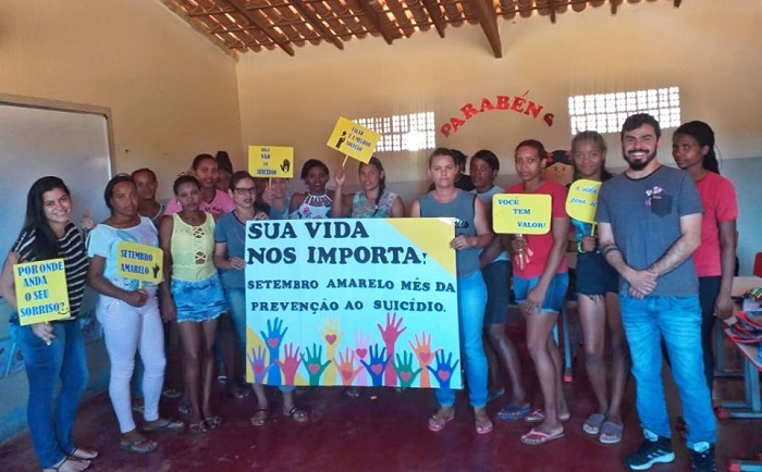 Cras de Aracatu realiza palestras na Sede e na Zona Rural que chamam atenção para valorização da vida