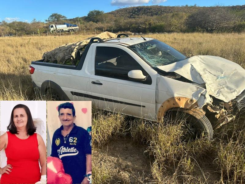 Identificadas vítimas de acidente fatal na BR-030, próximo a fabrica de cimento em Brumado