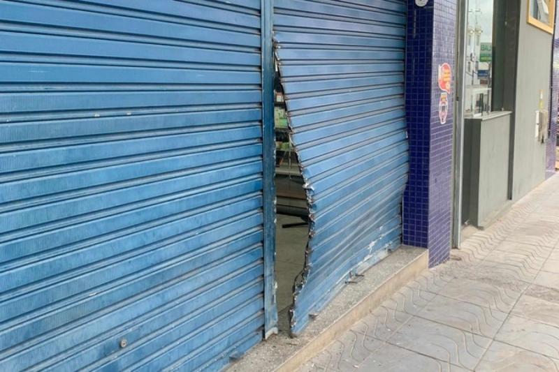 Brumado: Supermercado é arrombado no centro da cidade durante a madrugada