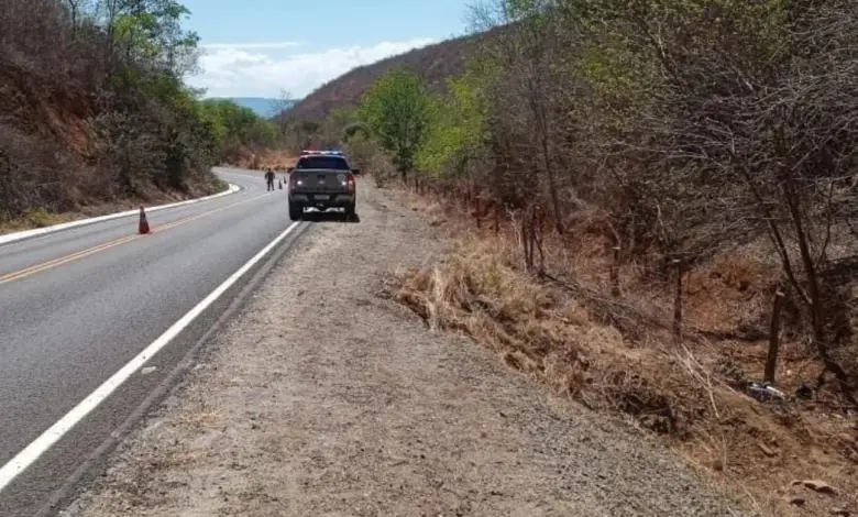  Idoso morre após acidente na BA-026 trecho de Contendas do Sincorá