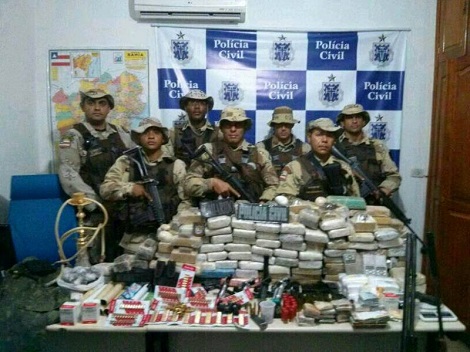 Bom Jesus da Lapa: Operação apreende 117,5 kg de drogas