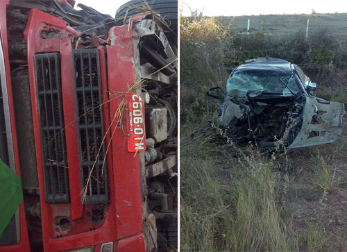 Imprudência causa grave acidente na BA - 262, entre Vila Maria e Aracatú