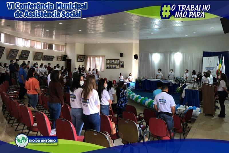 VI Conferência Municipal de Assistência Social é realizada em Rio do Antônio
