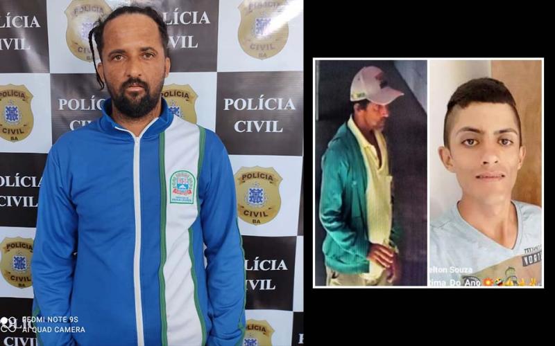 Polícia cumpre mandado de prisão contra autor de Latrocínio em Barra da Estiva, ele também era procurado por homicídio no Ceará