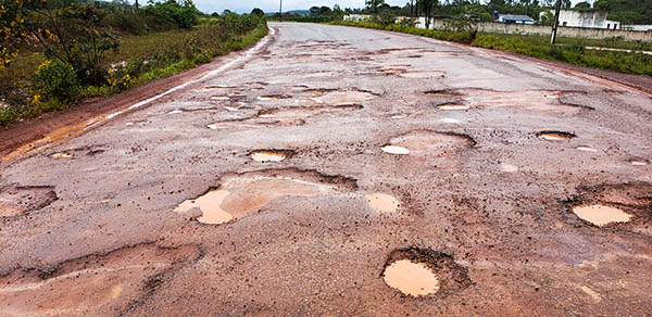 Buraqueira: Situação de vários trechos da Ba-142 piora após as últimas chuvas