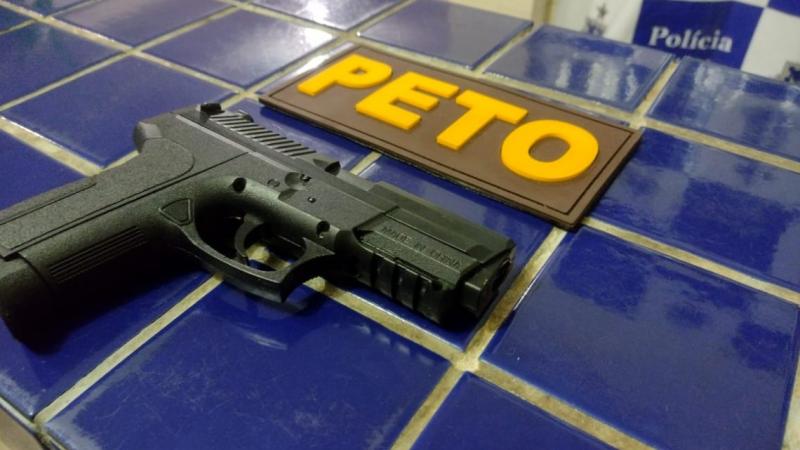 Brumado: Polícia prende homem que ameaçava ex-namorada com simulacro de arma de fogo