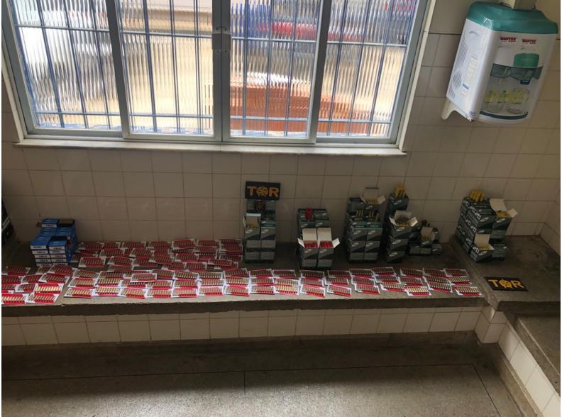 Dono de loja é indiciado por comércio ilegal de munições após carga ser interceptada pela PRE no trevo de Malhada de Pedras