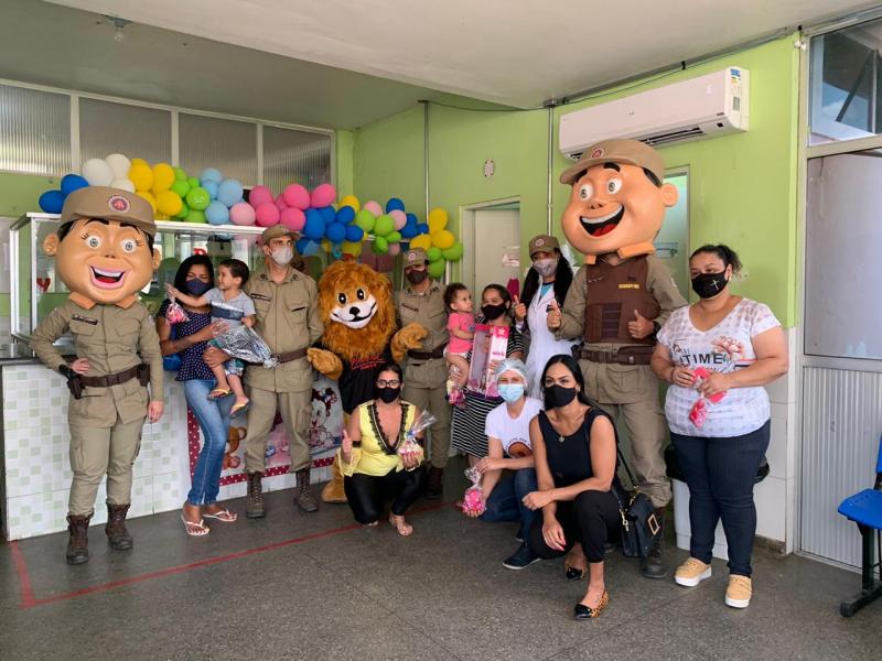 Unidades da Polícia Militar anteciparam comemoração do Dia das Crianças