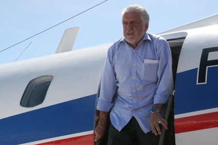 Avião do Governador da Bahia faz pouso Forçado