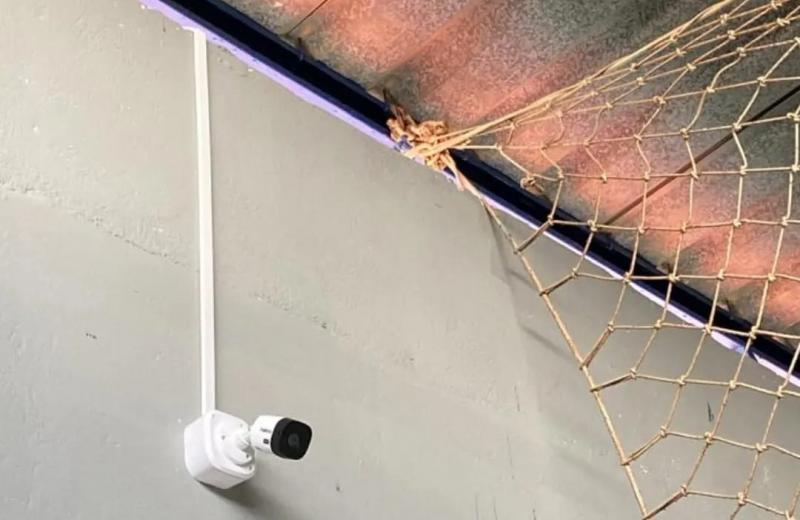 Instalação de sistema de monitoramento reforça segurança do ginásio durante Campeonato Aracatuense de futsal