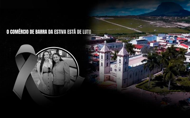 Logistas das áreas de confecções e calçados estarão de portas fechadas nesta segunda em Barra da Estiva em homenagem a Sirlândia e Marlene