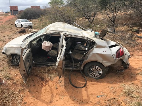 Guanambienses sofrem grave acidente na BR-030, trecho entre Brumado e Sussuarana
