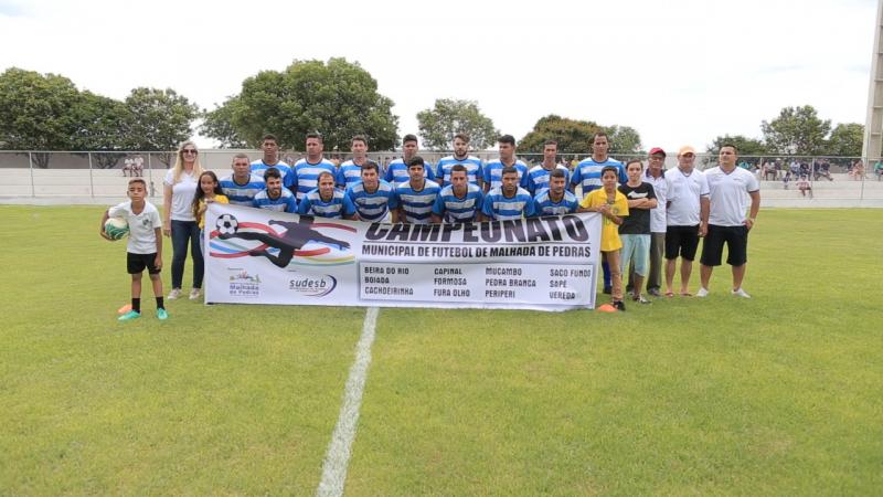 Abertura do Campeonato Municipal de Futebol é realizada em Malhada de Pedras